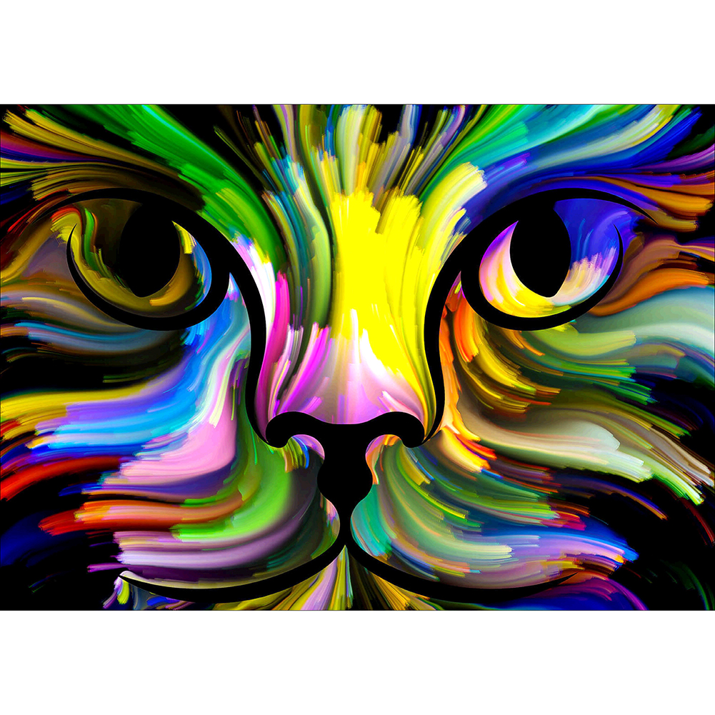 

Cat Face - Square Drill Diamond Painting - 40*30CM, 501 Original