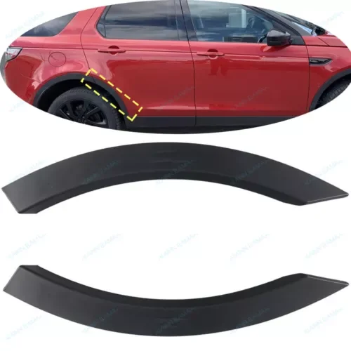 Dronehint Rear Wheel Arch Eyebrow Inlaid Strip o For Land Rover Discovery Sport 2015-2019 (For: Land Rover) Parts