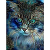 Diamond Painting -DIY Round Drill Mask Cat(40X50CM)