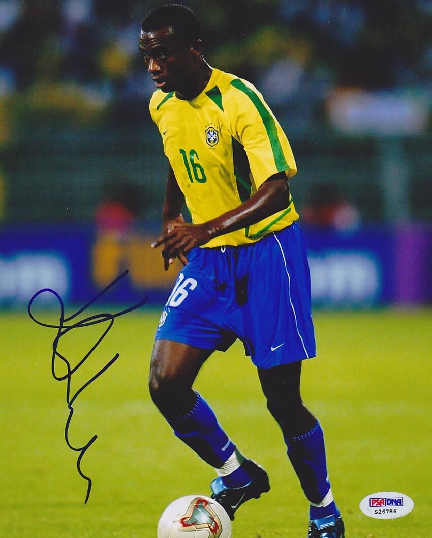 Kleber Pereira SIGNED 8x10 Photo Poster painting Brazil *VERY RARE* PSA/DNA AUTOGRAPHED