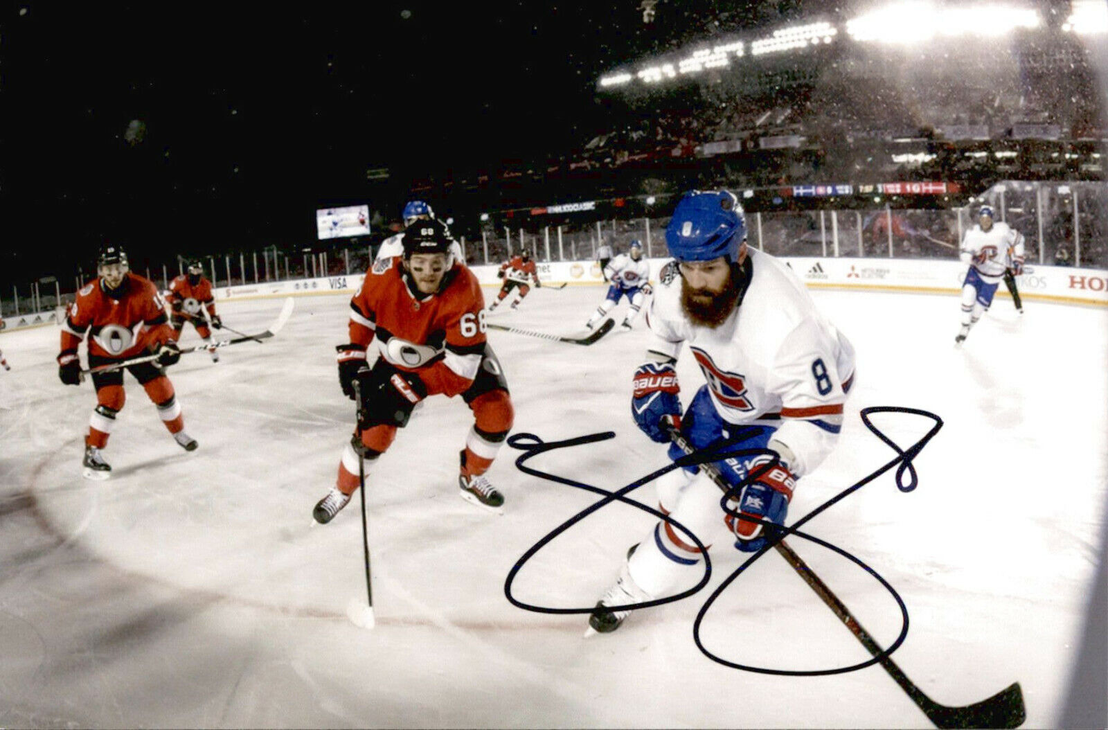 Jordie Benn SIGNED autographed 4x6 Photo Poster painting MONTREAL CANADIENS #2