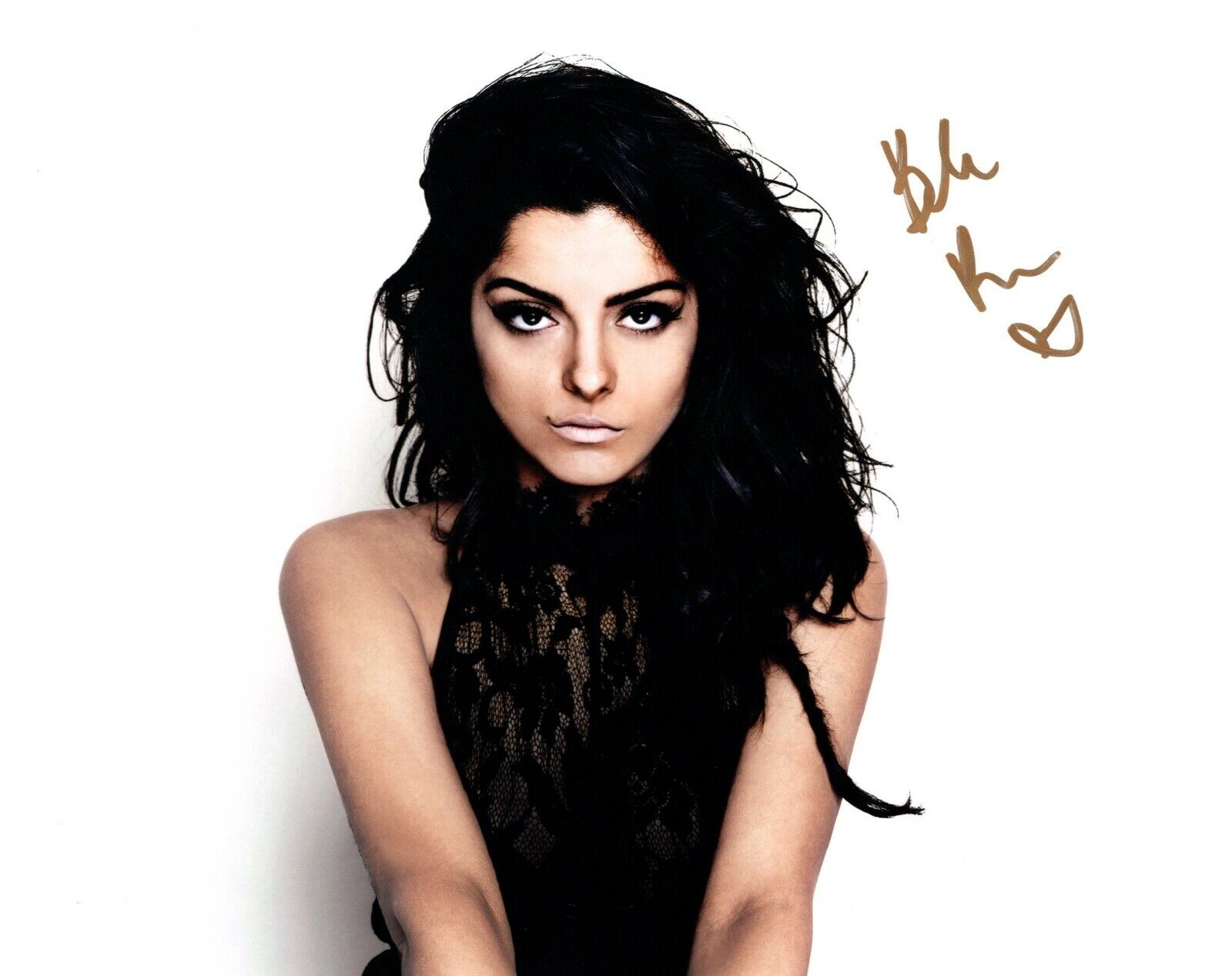 Bebe Rexha Signed Early FULL NAME Autographed Singer 8x10 inch Photo Poster painting + RDM COA