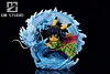 Water Hashira Giyu Tomioka Cosplay Pikachu - Pokemon Demon Slayer: Kitmetsu no Yaiba Resin Statue - GM Studios