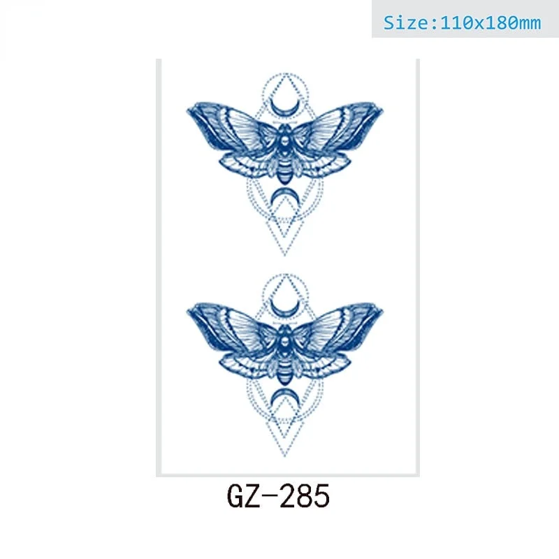 Net Red Herbal Juice Semi-permanent Waterproof Sweat-proof Tattoo Masking Scar Tattoo Sticker Herbal Juice Tattoo Sticker