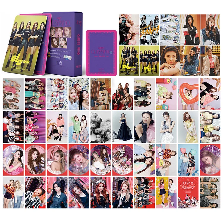 ITZY GUESS WHO 55 Sheets Photocard