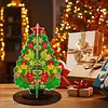 Diamond Painting Double Sided 3D Red Christmas Tree Tabletop Ornaments Kits