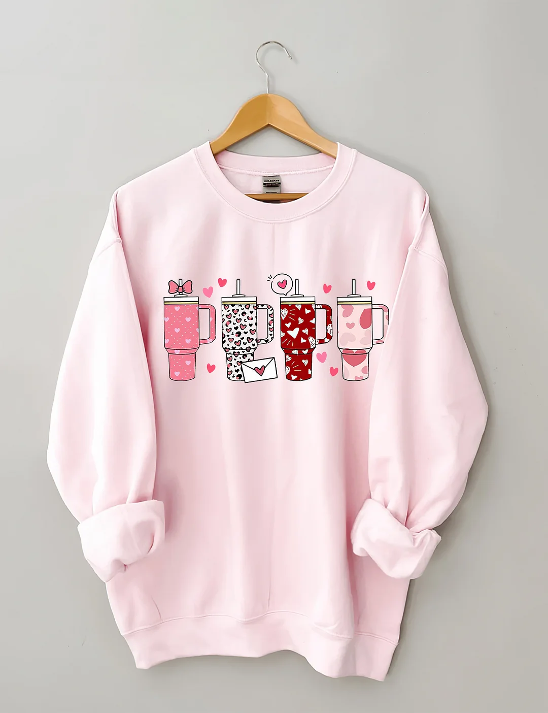 Retro Obsessive Cup Disorder Valentine Sweatshirt