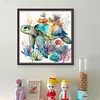 Sea Turtle - 11CT Stamped Cross Stitch 40*40cm/15.75*15.75in