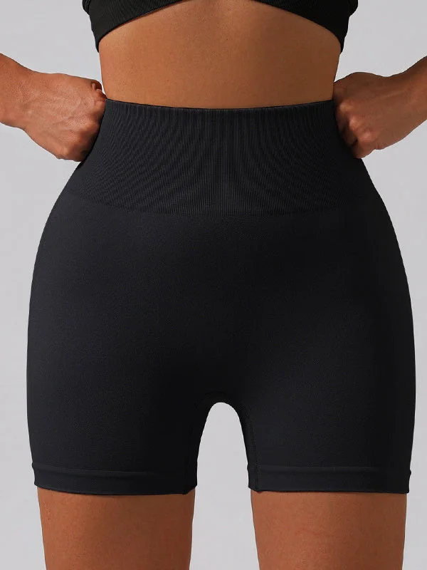 High Waisted Solid Seamless Yoga Pants