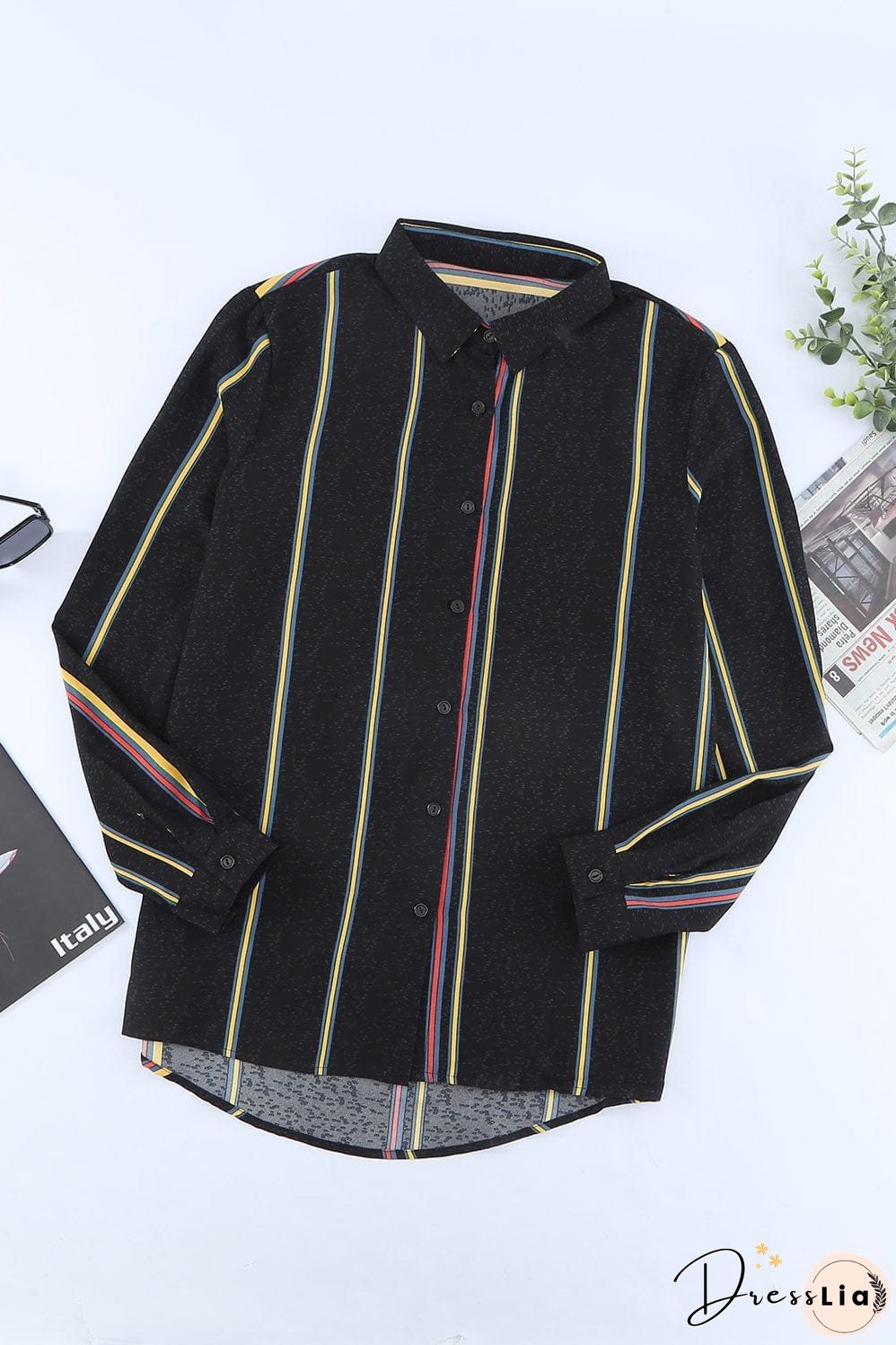 Weekend Casual Striped Shirt