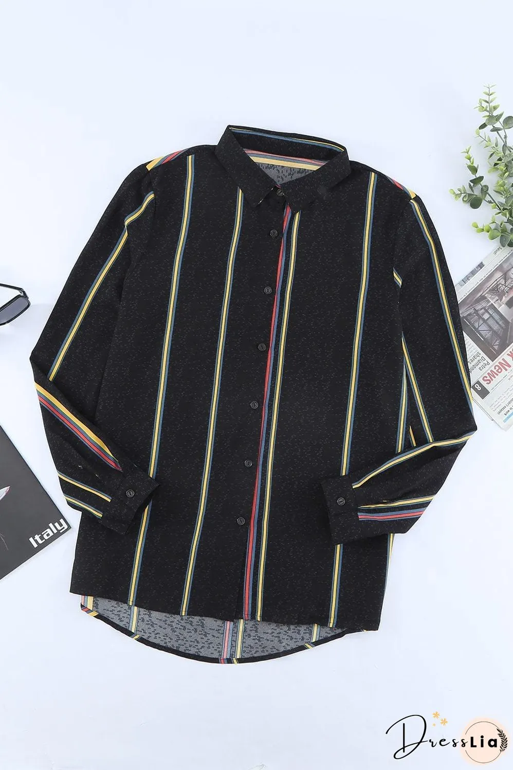 Weekend Casual Striped Shirt