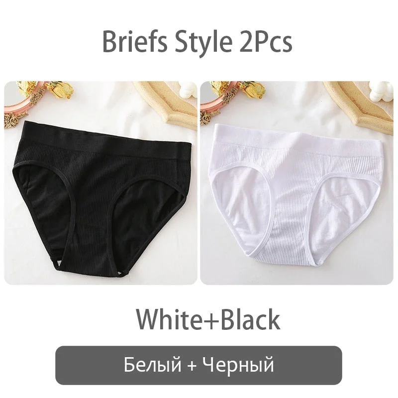 FINETOO Seamless Briefs Women Sexy Panties S-XL Female Underpants Fashion Ladies Panties Solid Color Girls Panty Lingerie 2020