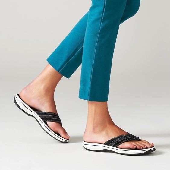 Summer new casual beach flip flops