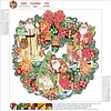 Diamond Painting-DIY Crystal Rhinestone Christmas Wreath