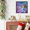 Christmas House - Crystal Rhinestone Diamond Painting