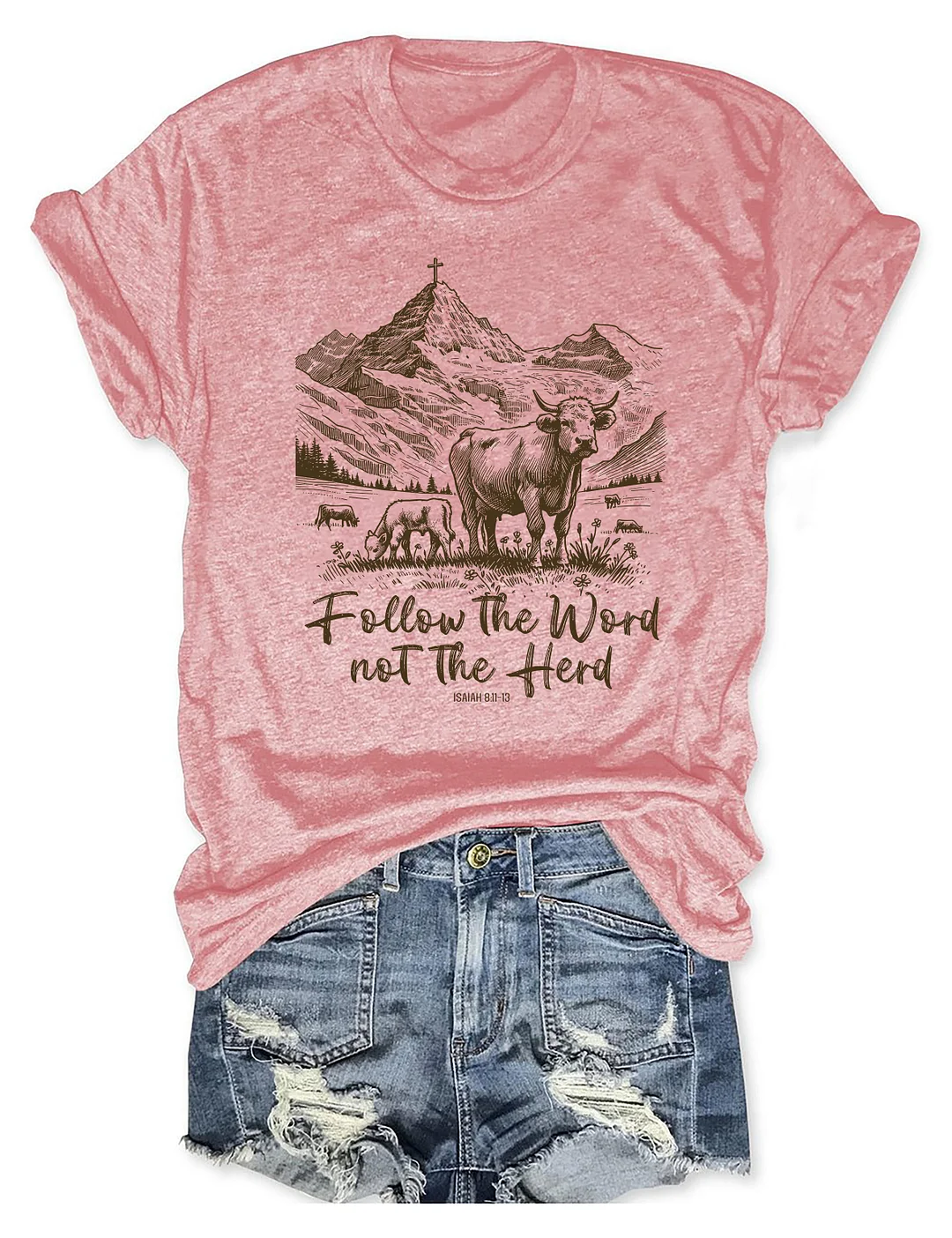 Follow The Word Not The Herd T-shirt