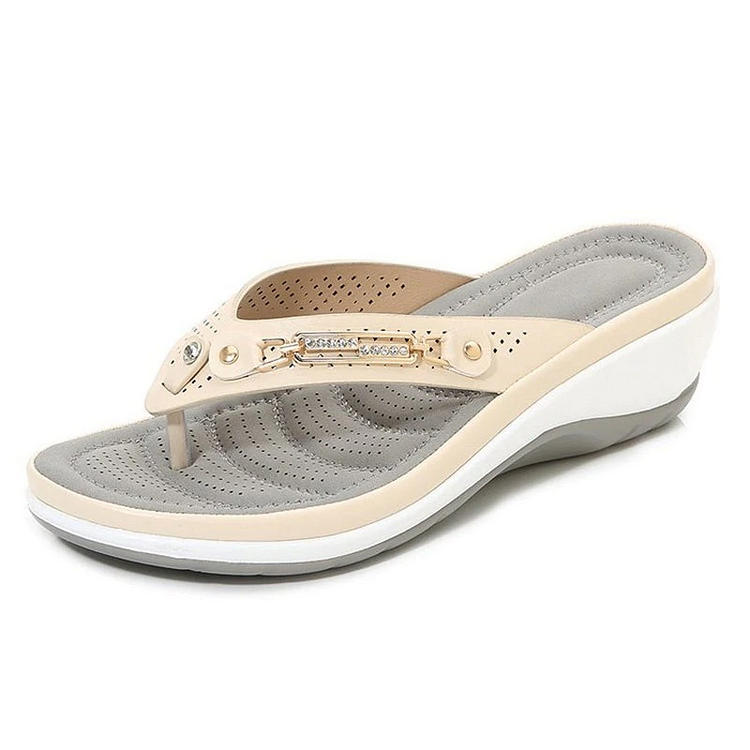 Women's Arch Support Soft Cushion Flip Flops | 168DEAL