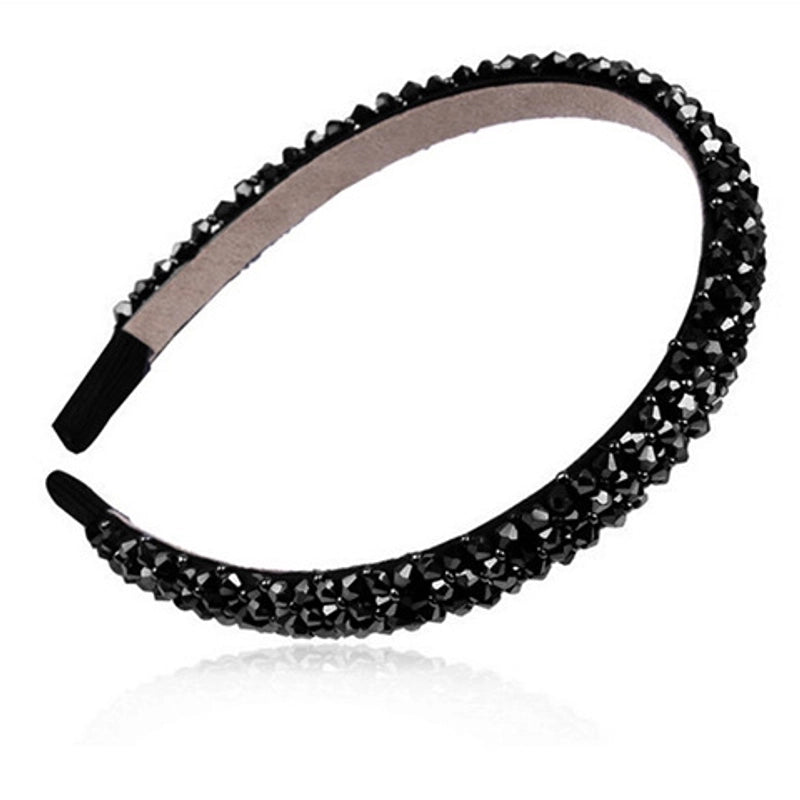 Adult Children’s Korean-style Crystal Hair Band Face Wash Headband Headwear Cute Tassel Student Hair Strap Hair Accessories Female