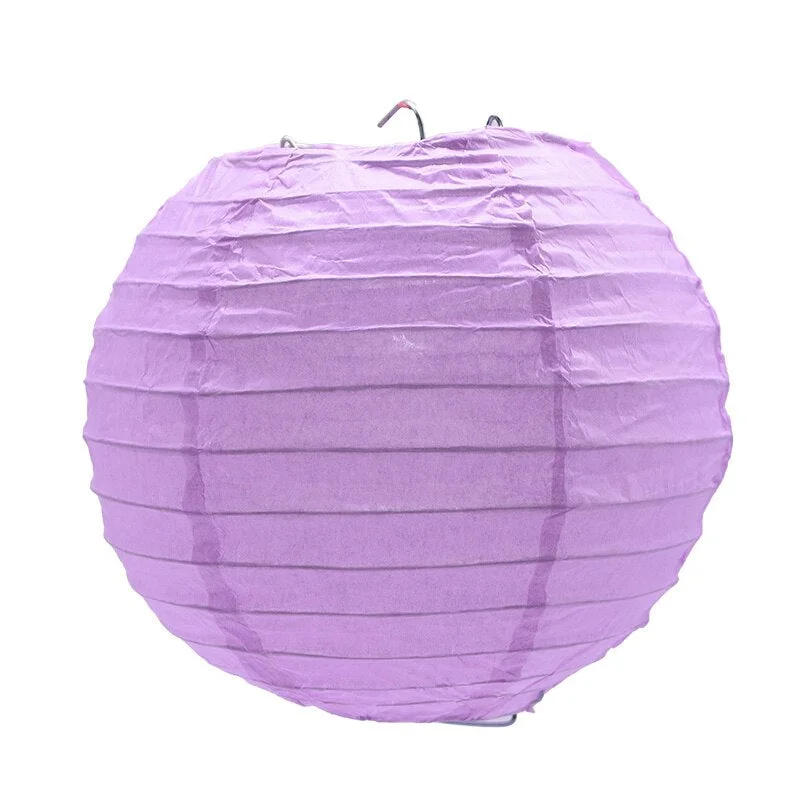1Pc 4-12inch Round Chinese Paper Lanterns Hanging Lantern Ball for Wedding Birthday Party Decoration Supplies Baby Shower Favors