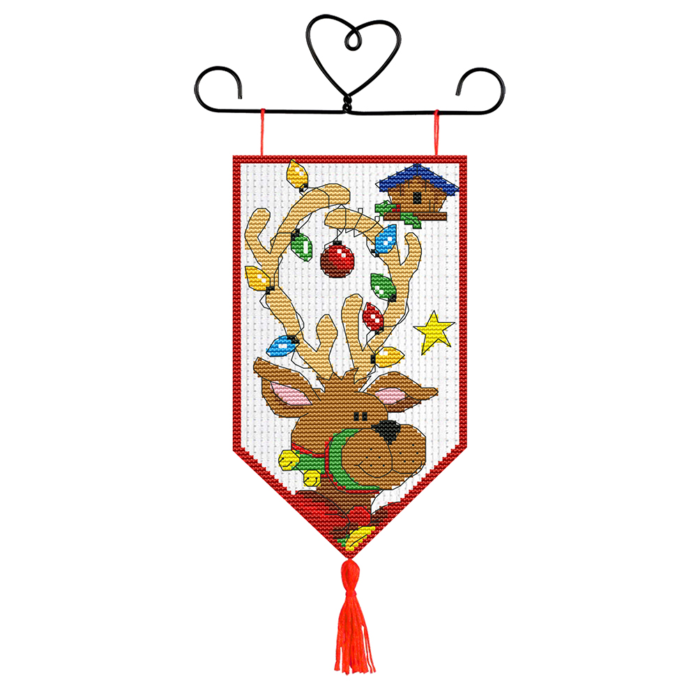

Santa Claus - Door Decoration Cross Stitch - 23*33CM, 501 Original