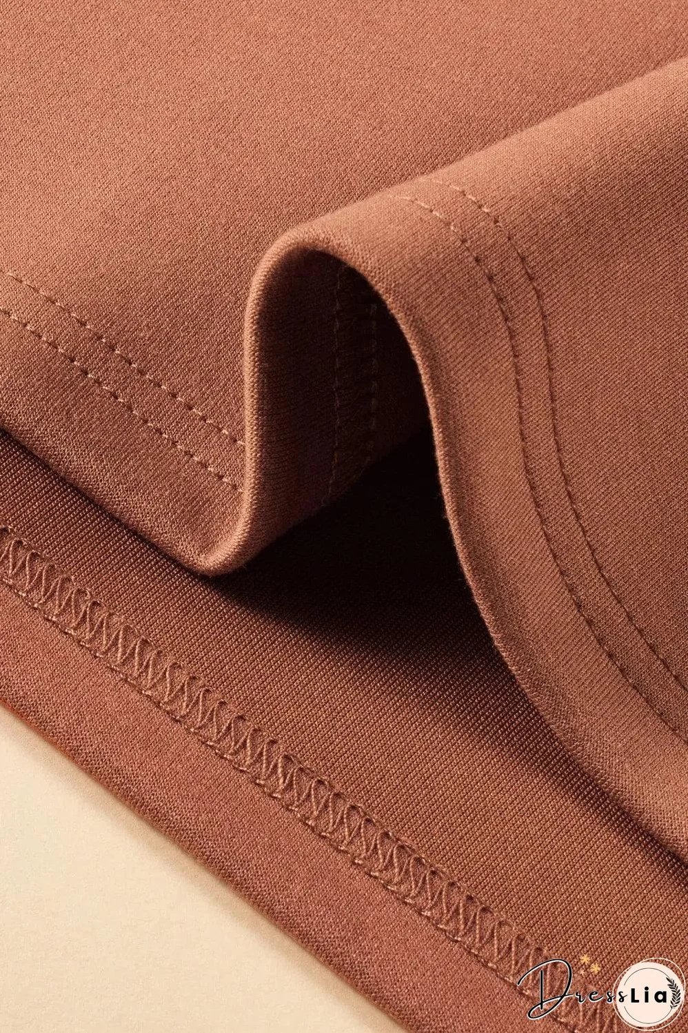 Gold Flame Plus Size Colorblock Exposed Seam Quarter Zip Sweatshirt