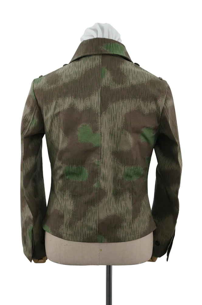   Wehrmacht German Marsh Sumpfsmuster 44 With Splinter Color Camo Panzer Wrap Jacket Type II German-Uniform