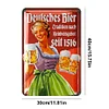 Deutsches Bier - Vintage Metal Signs - 20*30cm/30*40cm