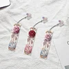 3Pcs DIY Rose Diamond Painting Bookmarks
