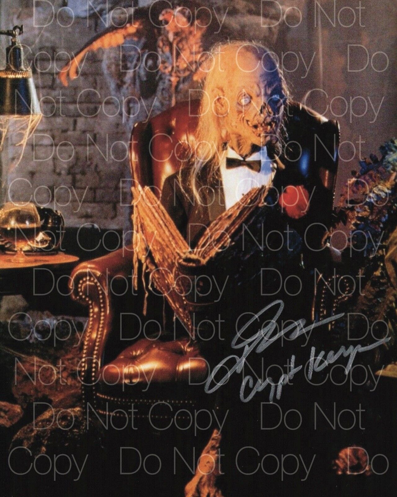 Tales of the Crypt Keeper signed Kassir 8X10 Photo Poster painting picture poster autograph RP