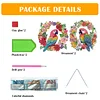 2Pcs couronne de perroquet - 5d bricolage artisanat pendentif