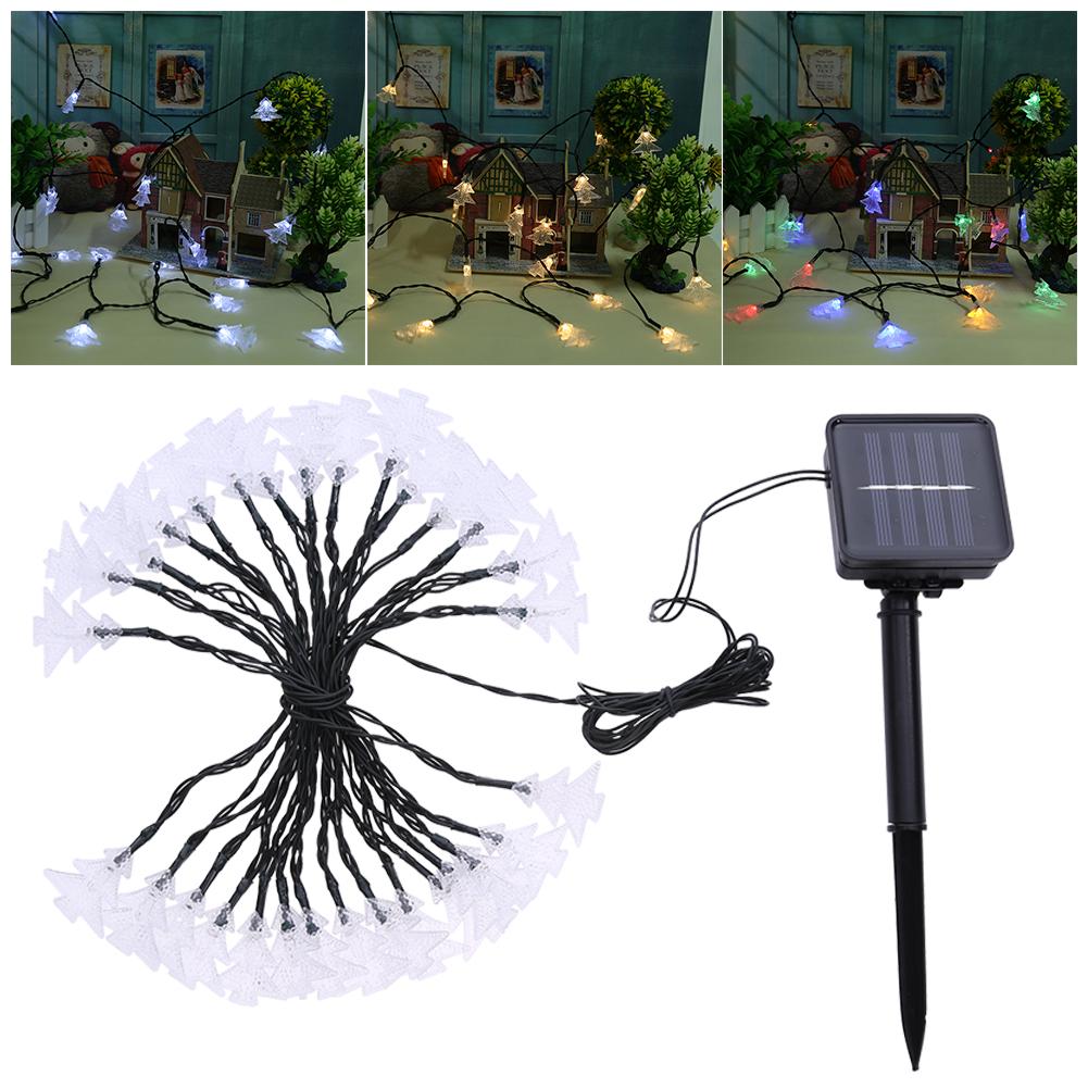 

Outdoor Solar Powered 30 LED String Light Garden Path Landscape Lamp Decor, 暖白, 501 Original