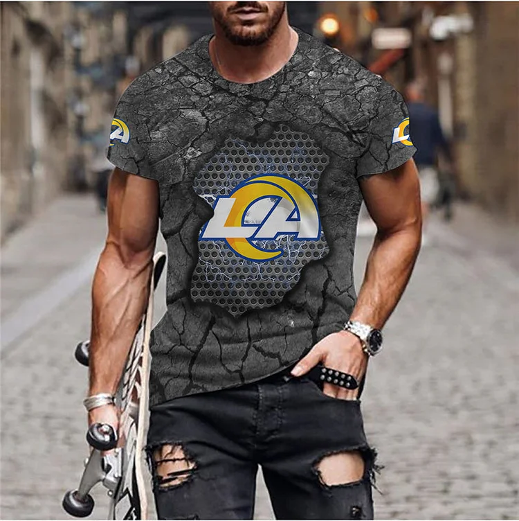 Los Angeles Rams All Over Print T-Shirt