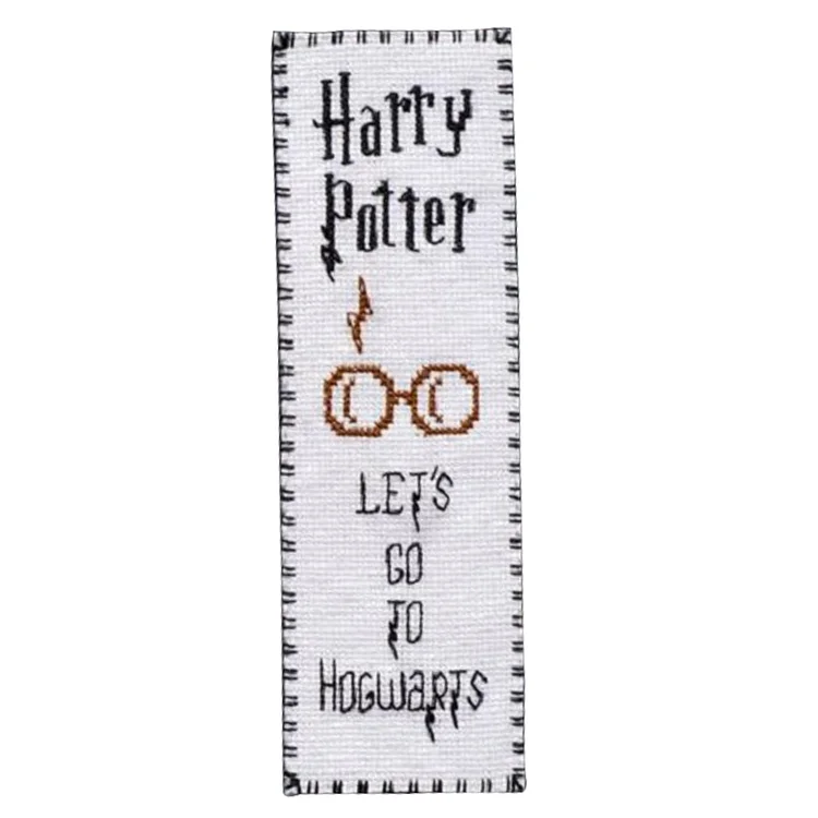 Bookmark - Harry Potter  14CT Counted Cross Stitch 18*6CM