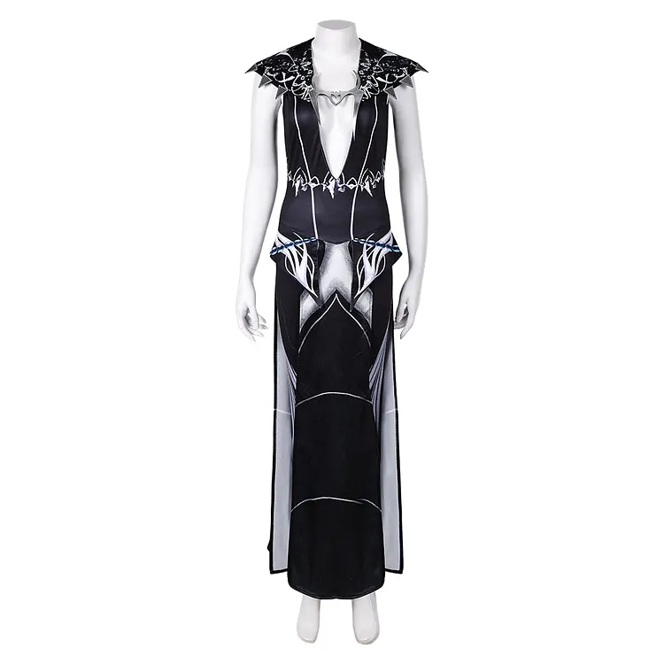 Baldur's Gate Romantic Shadowheart Sexy Black Dress Outfits Cosplay Costume Halloween Carnival Suit