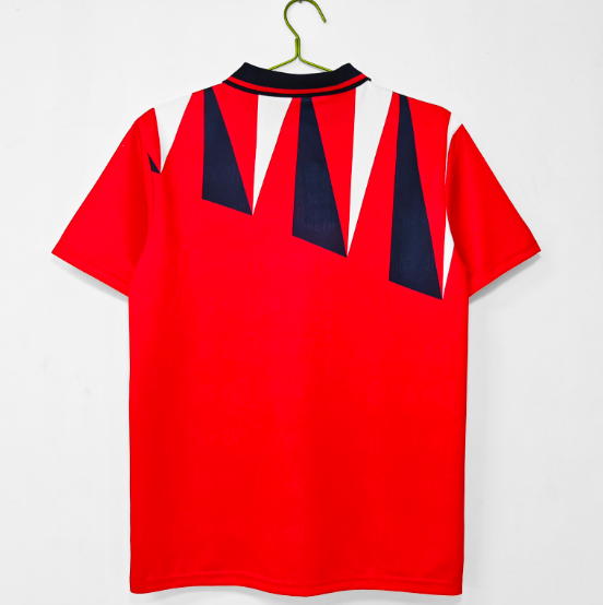 Retro England 1992 Away Football T-Shirt Thai Quality