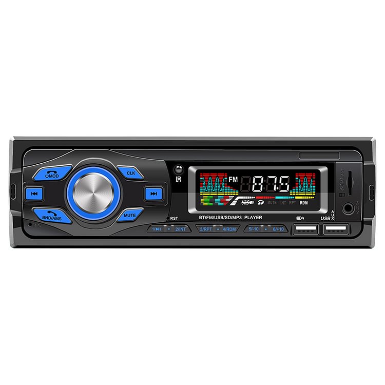 SWM-616 Car Stereo with Bluetooth USB AUX FM Radio + Steering Wheel Remote