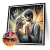 >SALE<5D DIY Full Round Drill Diamond Painting Lovers Kit Home Decor Art Craft 30x30cm