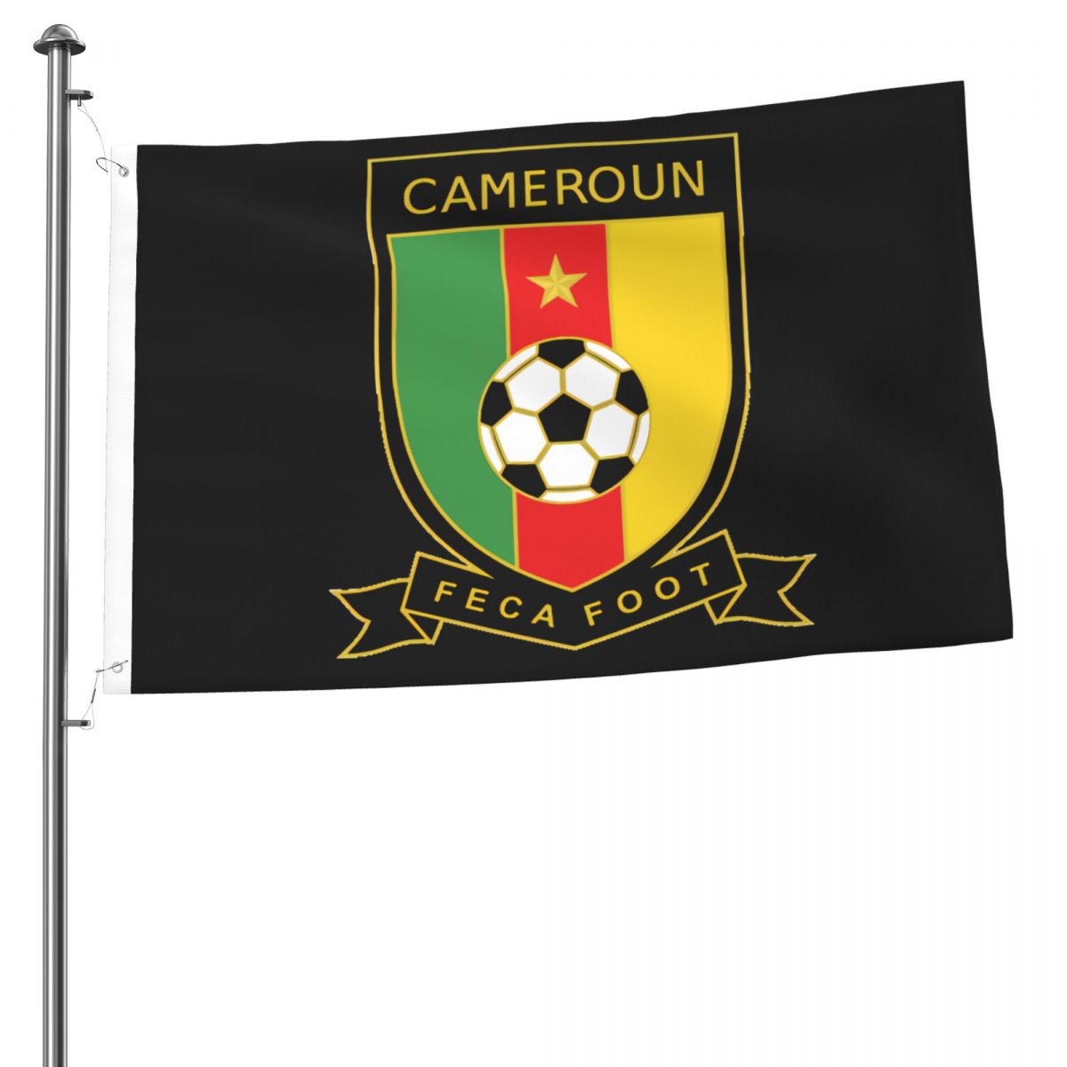 Cameroon National Football Team 2x3 FT UV Resistant Flag