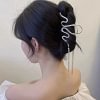 Barrette serpent avec strass