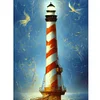 Diamond Painting-DIY Full Round Drill Lighthouse