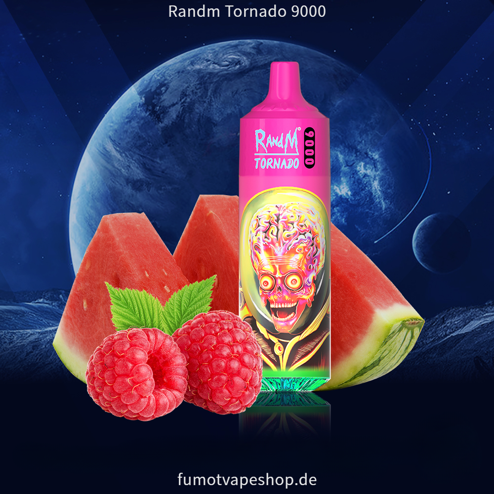 Randm Tornado 9000 Himbeer-Wassermelone  fumotvapeshop
