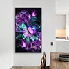 (40*70cm)Butterfly - Round Partial AB Drill Diamond Painting