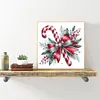 12pcs Christmas Candy-11CT Stamped Cross Stitch Set 12.5*12.5cm/4.92*4.92in tapestrymarket