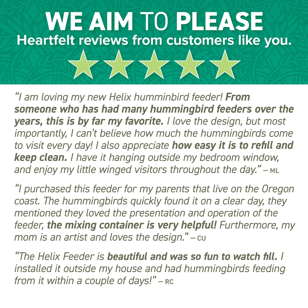 Dotmalls DNA Helix 32-Port Hummingbird Feeder