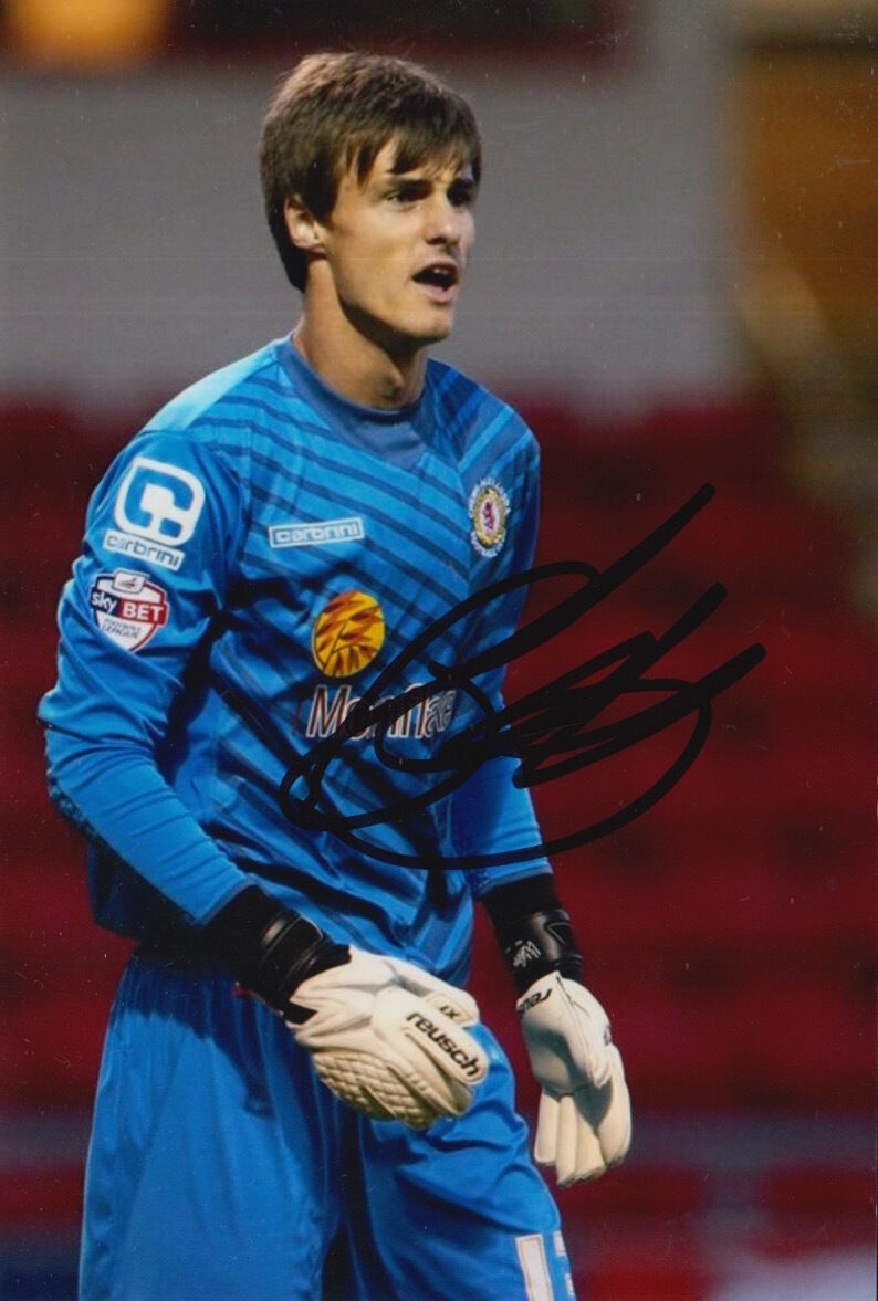 CREWE ALEXANDRA HAND SIGNED BEN GARRATT 6X4 Photo Poster painting.