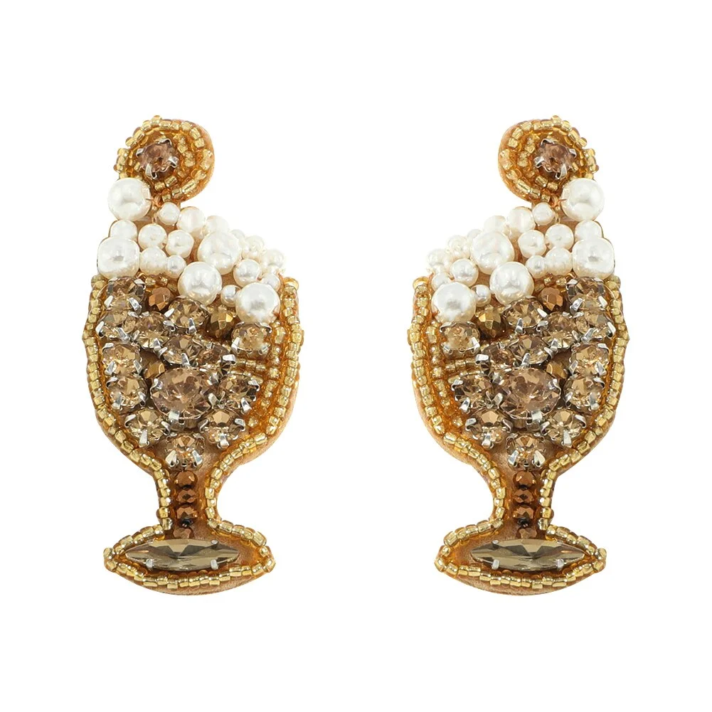 Dvacaman INS Fashion Green Color Beaded Cactus Drop Earrings for Women Boho Weave Rattan Cactus Round Earrings Statement Jewelry