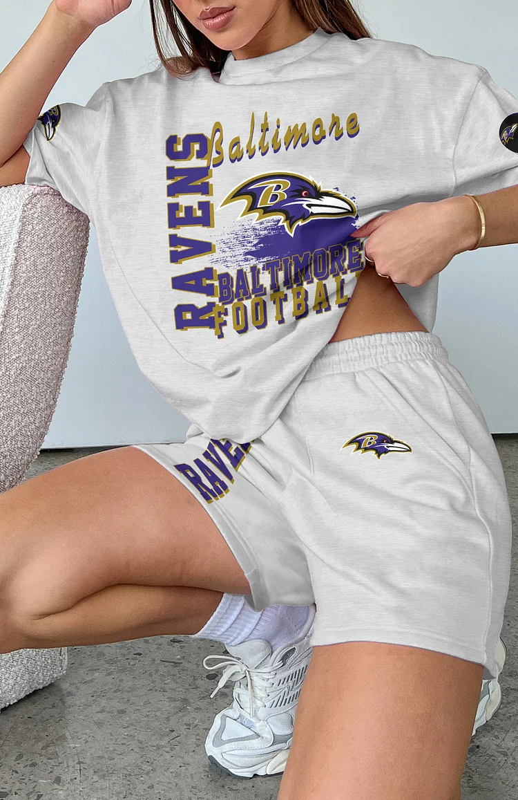 Baltimore Ravens Limited Edition Top And Shorts Two-Piece Suits