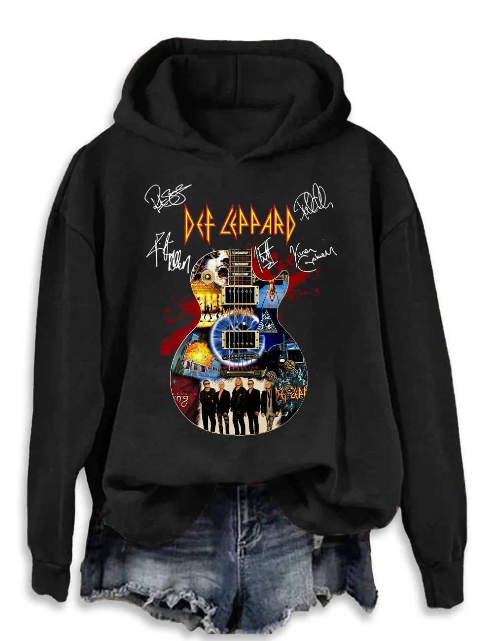 2024 Def Leppard And Journey Summer Stadium Tour Hoodie