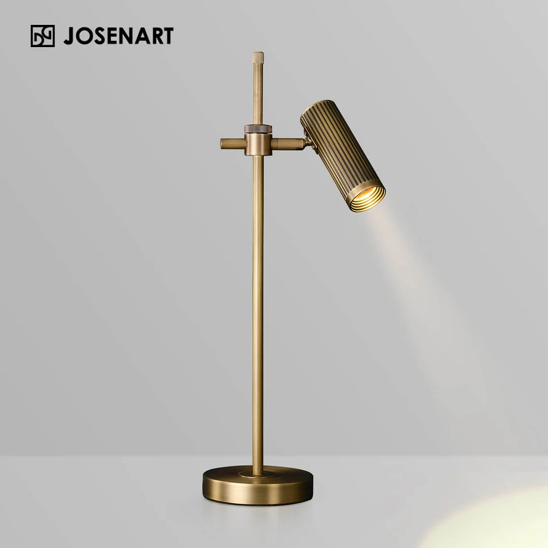 Hubble Read Brass Floor Lamp  JOSENART Josenart