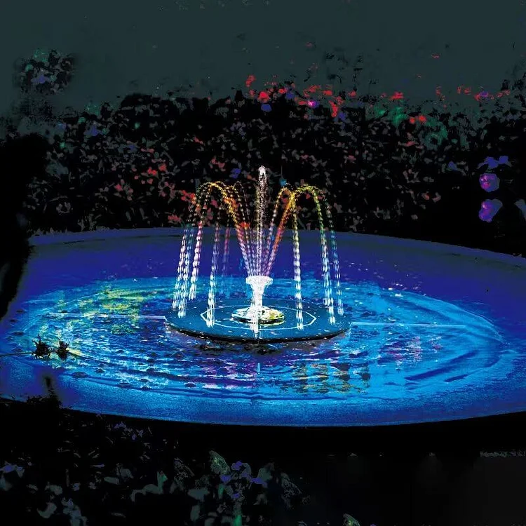 LED Solar Fountain Water Pump - Appledas